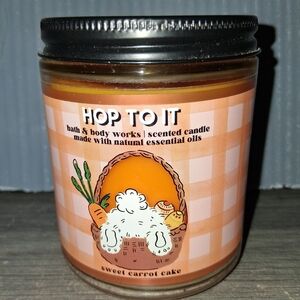 Bath & Body Works Hop To It Orange Scented Candle